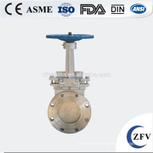 PTFE WCB knife gate valve